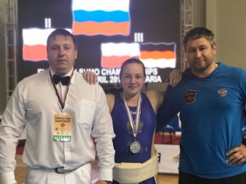 Спортсменка-сумоистка из Осташкова Светлана Петрова завоевала пять медалей